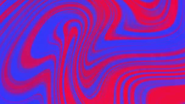 Liquid Gradient Trendy Colors4K Seamless Animated Background Looped Fluid Blue — Αρχείο Βίντεο