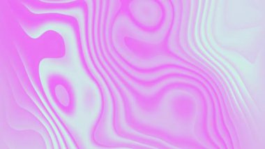 Looped background liquid gradient 4k in trendy marshmallow colors combination. Seamless vivid animated soft pink and white dynamic backdrop . Looped fluid bright light bubblegum wallpaper