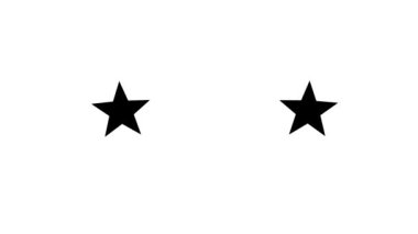Taboo nipples content social media concept. 4k video of star shaped sticker tape fall down from female nipples. With alpha channel 
