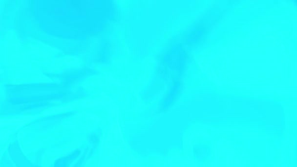 Απρόσκοπτη Μπλε Ανοιχτό Νερό Χρώματα Κλίση Δυναμική Τέχνη Φόντο Looped — Αρχείο Βίντεο