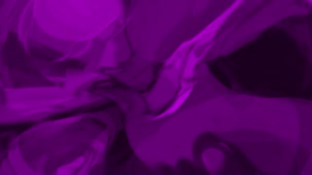 シームレスな紫色のフクシア色グラデーション動的抽象的な背景 ループ状のライラック流体の背景4K映像 — ストック動画