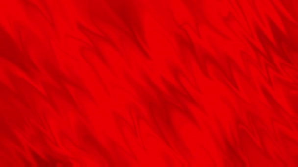 Looped Bright Red Liquid Background Seamless Agressive Red Crimson Scarlet — Stock Video