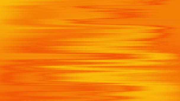 无缝隙橙色金黄色梯度抽象背景 循环暖色调夏热熔岩背景4K镜头 — 图库视频影像