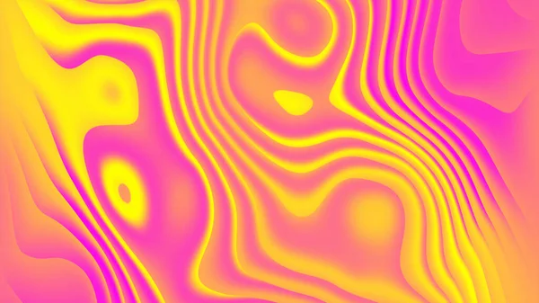 Moda renk kombinasyonunda soyut arkaplan sıvısı gradyanı 8k. Yaratıcı parlak sarı ve neon renkli arka plan. Güzel akışkan parlak açık mor duvar kağıdı
