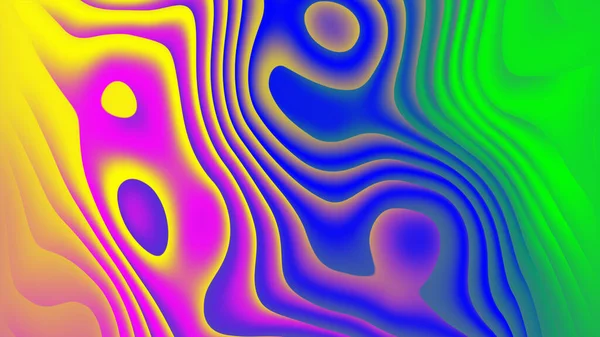 创意背景液体梯度8K多色组合 摘要生动生动的动画彩虹滑稽背景 鲜艳的液体 色彩艳丽的壁纸 — 图库照片