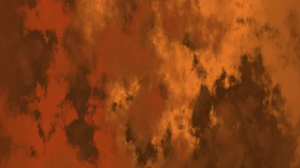 Зображення Абстрактного Коричневого Помаранчевого Забарвленого Димчастого Хмарного Іржі Градієнтного Фону — стокове фото