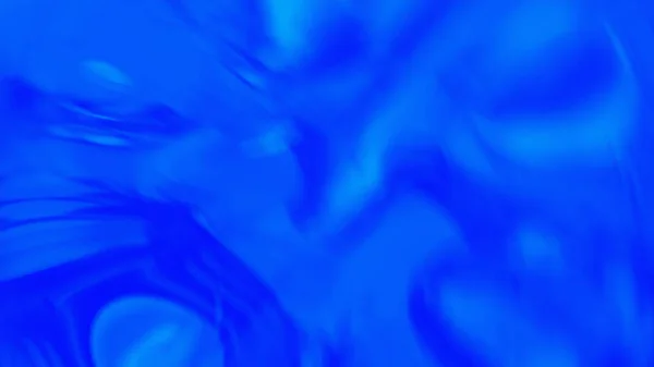 ダイナミックな抽象的な背景を流れる創造的な青い水の滑らかな色 スタイリッシュな青銀流体背景8K画像 — ストック写真