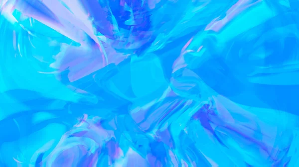 創造的な虹色の真珠のカラフルなティールピンクシアン紫の背景 スタイリッシュな液体ガラス鮮やかなイラスト壁紙 高品質8K画像 — ストック写真