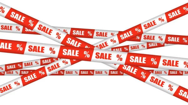 stock image Sale black friday promotion profit for customers. Image of a lot crossed sale tape lines promote wares on low prices. 