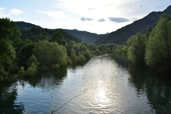 Rijeka Crnojevica Zomer — Stockfoto