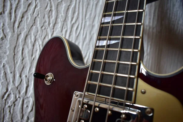 Bass Guitar Close Detail — Stock Photo, Image