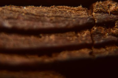 Koyu kahverengi ahşap arkaplanı kapat