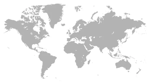 Карта Мира Карта Мира Векторный Дизайн — стоковый вектор