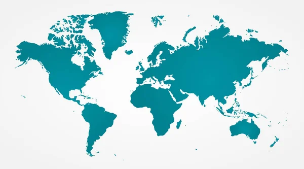 Map World World Map Vector Design — Stock Vector