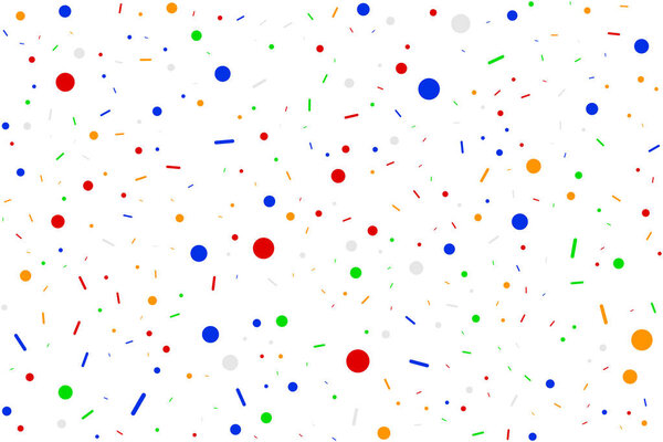 Seamless abstract background for celebration, event, ceremony, birthday, party and other purposes. Vector design.