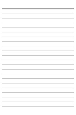 Boş kağıtlar. Not defteri ve defter şablonu. Siyah ve beyaz. Vektör tasarımı.