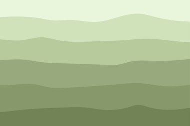 Soyut yeşil dalga arka plan şablonu. Kusursuz bir geçmişi var. Vektör tasarımı.