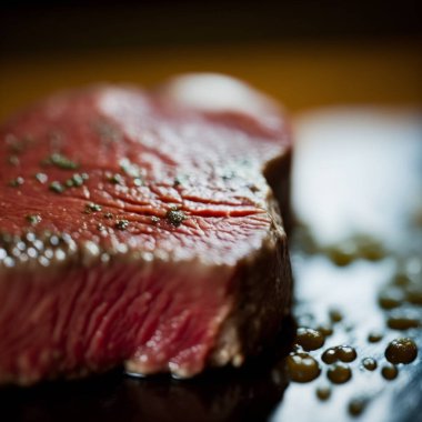 Sebzeli ızgara et yemeği.