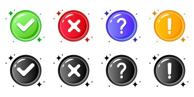 işareti işaretle ve çapraz kontrol et