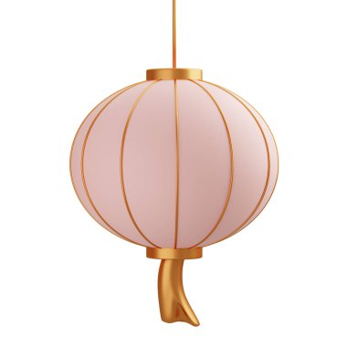 3D rendering chinese new year decoration