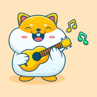 cute hand draw cartoon illustration sticker