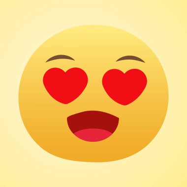 Duyguların dışavurumu seti. karikatür illüstrasyon insan yüzü