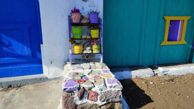 Klima yerleşimi, Milos Adası Cyclades Yunanistan 