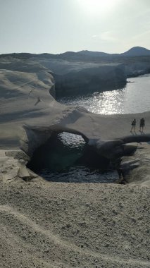 Sarakiniko Beach Milos Yunanistan