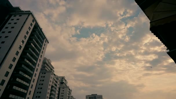 Железный Купол Защищает Небо Израиля Время Сектора Газа Запускаются Ракеты — стоковое видео