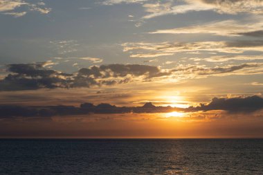 Gouville sur Mer, Manche, Normandiya, Fransa 'daki sahil kulübeleri