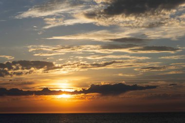 Gouville sur Mer, Manche, Normandiya, Fransa 'daki sahil kulübeleri