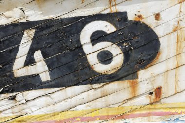 rusting ship wreck on Brittany coast, Finistere, Crozon