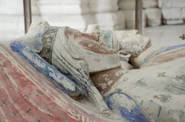 View from Fontevrault Abbey with details