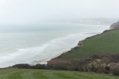 Varengeville sur Mer and its famous church and graveyard