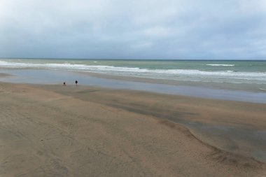 Veules-les-Roses and its famous coastline with cliffs over the Channel