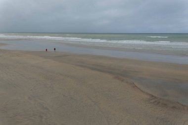Veules-les-Roses and its famous coastline with cliffs over the Channel
