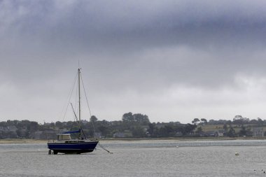 bir ikonik köy: Regnville ve kıyıları Kanal, Normandiya, Fransa
