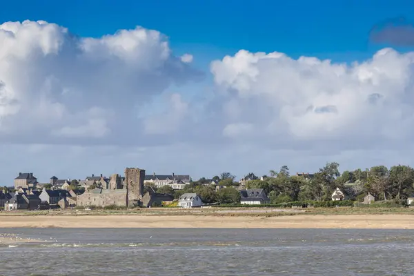 Stock image an iconic village: Regnville and its coast to the Channel, Normandy, France