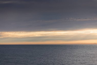 Manzaralar ve Tebeşir uçurumları Fransa 'nın Kanal kıyısı boyunca, Normandiya