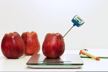 Bir elmanın sıcaklığını belirlemek, gıda kontrolü ve gıda güvenliği