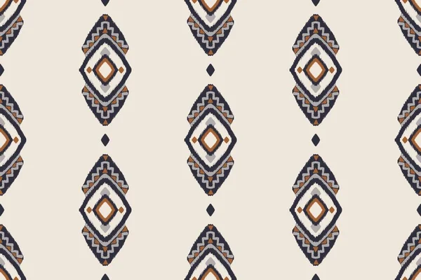 Ikat African Pattern Illustration Ikat Aztec Kilim Geometric Shape Seamless — Stockfoto