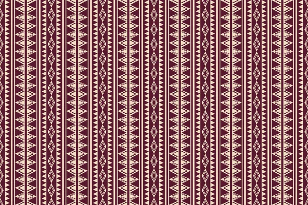 民族幾何学的な縞模様 ベクターAztec部族の幾何学的なストライプシームレスなパターンの背景 家庭の装飾要素 包装のための伝統的な民族パターンの使用 — ストックベクタ