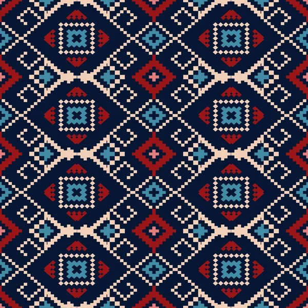 Etnische Oekraïense Borduurwerk Kleurrijke Patroon Illustratie Traditioneel Etnisch Borduurwerk Geometrische — Stockfoto