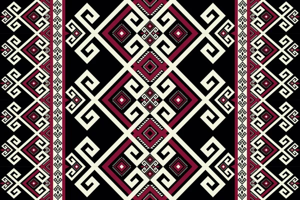 Inicio Decoración Pisos Diseño Patrón Geométrico Étnico Vector Azteca Kilim — Archivo Imágenes Vectoriales
