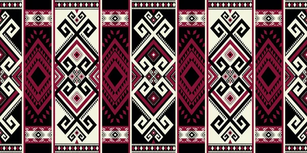 Décorations Plancher Maison Motif Géométrique Ethnique Design Vector Aztec Kilim — Image vectorielle