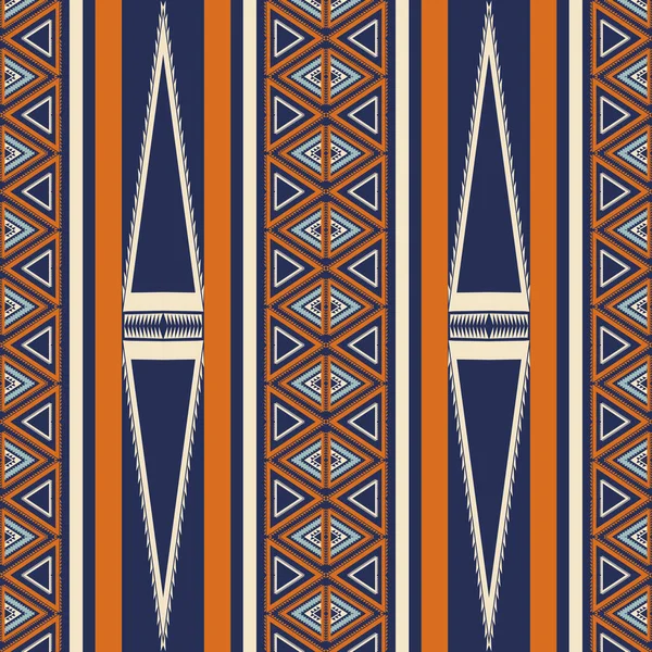 Modèle Géométrique Coloré Aztèque Vector Aztec Kilim Rayures Géométriques Colorées — Image vectorielle