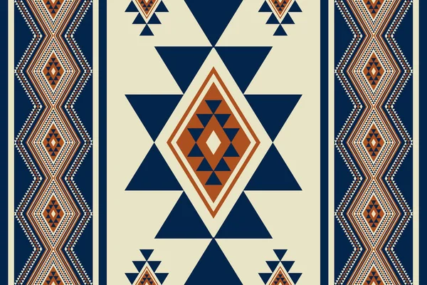 Modèle Vintage Coloré Aztèque Vecteur Aztèque Forme Géométrique Tribale Motif — Image vectorielle