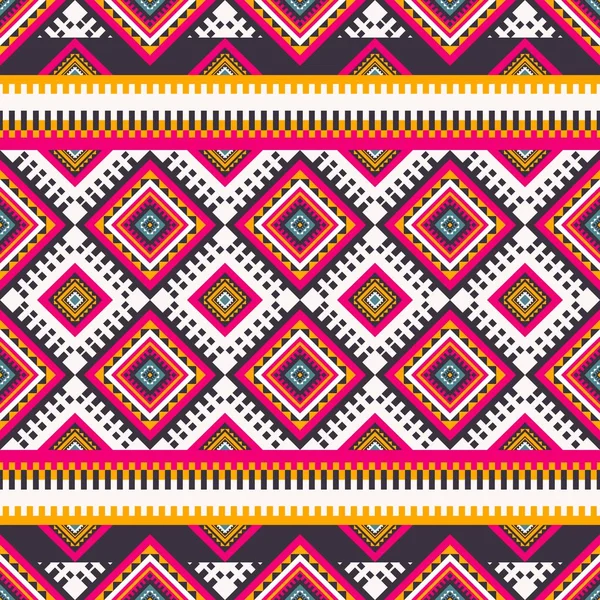Padrão Geométrico Colorido Tradicional Étnico Ilustração Étnica Forma Geométrica Tribal — Fotografia de Stock