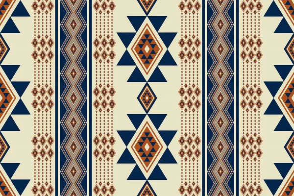 Patrón Vintage Navajo Azteca Vector Azteca Navajo Rayas Geométricas Patrón — Archivo Imágenes Vectoriales