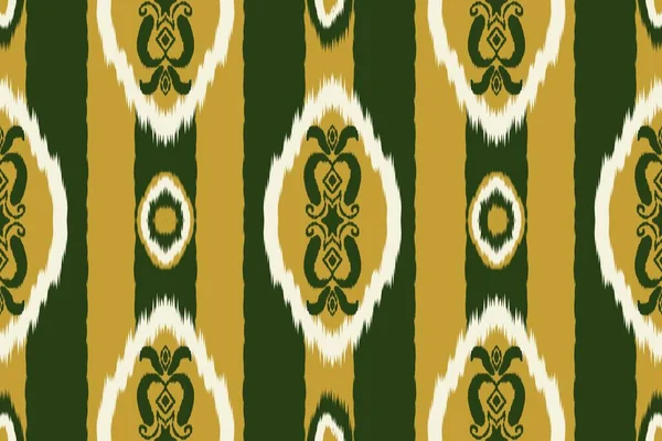 Ikat ethnic floral stripes pattern. Illustration ikat ethnic geometric shape seamless pattern. Ikat traditional pattern use for fabric, textile, home decoration elements, upholstery, wrapping, etc